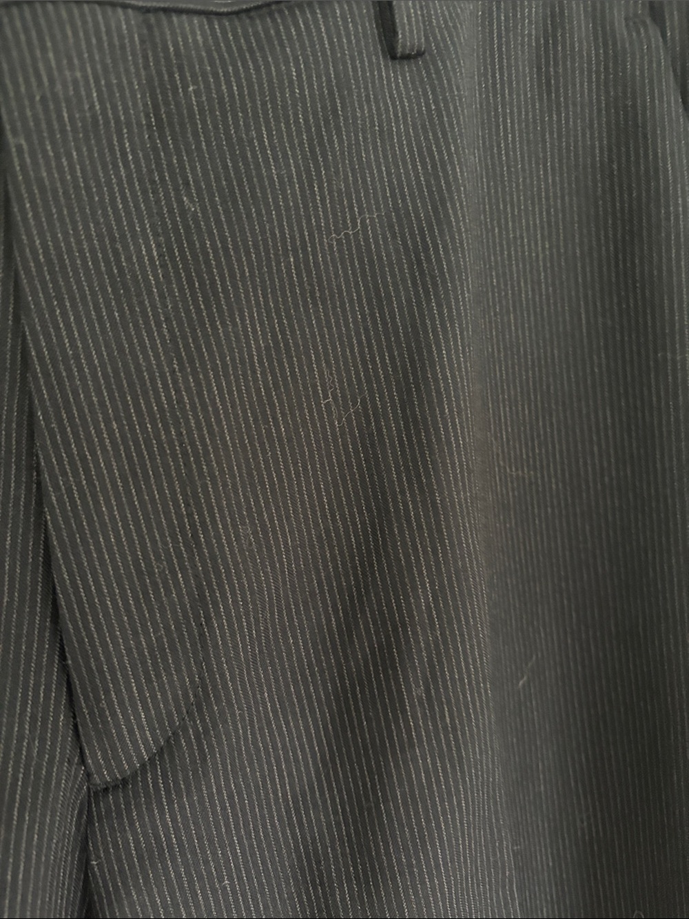 Calvin Klein Classic Straight-Leg Dress Pants in Dark Navy - Picture 2 of 8